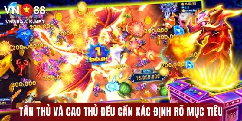 Tân thủ và cao thủ đều cần xác định rõ mục tiêu